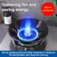Bếp Gas 8 Ngọn Lửa Thân Thiện Môi Trường, Tiết Kiểm Năng Lượng và Chống Gió - Perfect Cho Cắm Trại