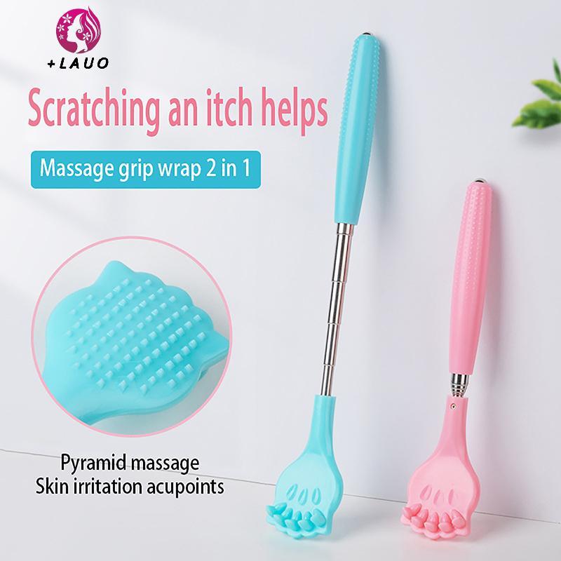 Springevenstar Năm Phần Tay Cầm Kính Thiên Văn Ba Scratcher Cho Itch Máy Mát Xa Ba Cạp Massage Ba Scratcher Giảm Chống Ngứa Dụng Cụ Springevenstar