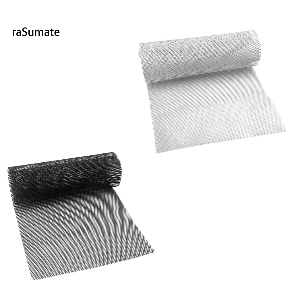 < rasumate > Lưới tản nhiệt ô tô bằng hợp kim nhôm 6x12mm Tấm lưới tản nhiệt xe