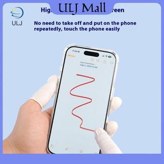 ULJ 80 / 200 CÁI Chống mài mòn Cao su chống trượt Cots Cao su ngón tay Cots Vỏ bảo vệ ngón tay cao su để bảo vệ y tế điện tử.