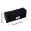 Hộp đựng bút chì FUHUIOT Y2k Dots, Túi đựng bút chì để bàn Túi đựng bút phong cách Hàn Quốc, Hộp đựng mỹ phẩm trang điểm Dung tích lớn Túi vải đa chức năng đơn giản dành cho sinh viên