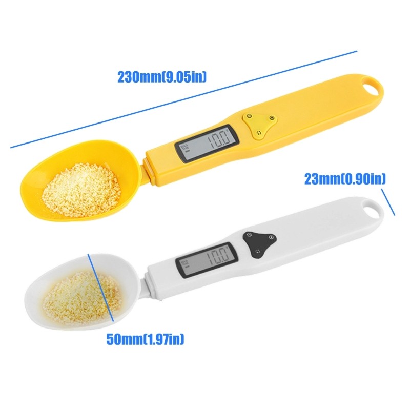 PCF * Cân nhà bếp di động 500g Thìa đo có độ chính xác 0 1g Và dễ đọc Màn hình LCD Lý tưởng cho du lịch và Campi