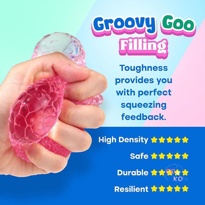 [lipbalm] Đồ chơi Mochi mềm bóp đầy màu sắc, phục hồi chậm, giảm căng thẳng, đồ chơi giác quan Squishy cho trẻ em và người lớn, quà tặng đẹp