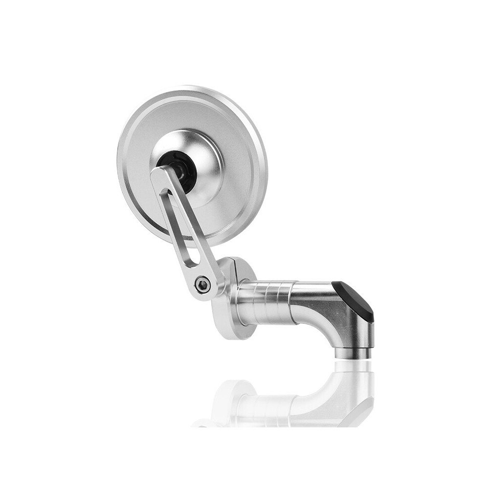 Thích hợp cho Peugeot Gừng Django 150 Phản Quang Sửa Đổi Gương Chiếu Hậu CNC Gương Tròn Tay Cầm Độc Đáo Gương