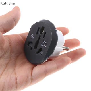 Tutu 16A Universal EU Travel Adapter Euro Converter UK US AU sang EU AC Soet Plug VN