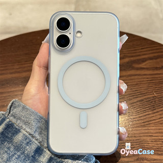Mới Ice Mist Frosted Từ Tính Siêu Mỏng Ốp Lưng Điện Thoại OnePlus 15 7T Plus 6T Ace 6 6T Turbo 6 5G 4G Business Cover Đơn Giản Sang Trọng Chống Vân Tay Vỏ Cứng PC Trong Suốt