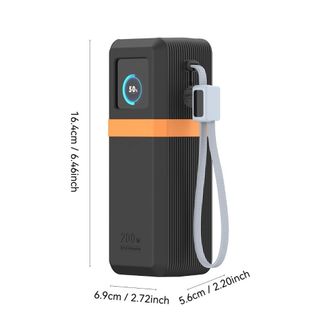 [Còn hàng] Bảo vệ NOOKSTORY, Silicon mềm chống bụi, Vỏ bảo vệ di động chống sốc cho UGREEN 200W 25000mAh Power Bank-PB728 Travel