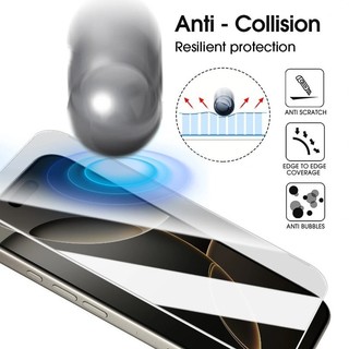2 Chiếc Chống Gián Điệp Quyền Riêng Tư / Chống Ánh Sáng Xanh Kính Cho Apple iPhone 17 Air Pro Max HD Trong Suốt Bảo Vệ Màn Hình Cho iPhone 16e 16 15 Plus Pro Max Matte Frosted Kính Cường Lực Phim