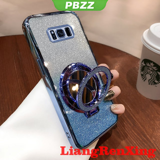 Ốp cho Samsung S8 Plus Ốp điện thoại Samsung S8 Ốp mềm chống sốc Silicon thiết kế mới trong suốt có giá đỡ thẩm mỹ sfwxzj02