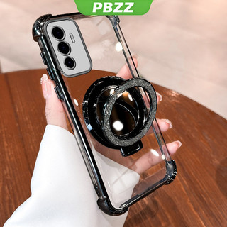 FOR ốp lưng Ốp điện thoại cho VIVO v20 pro v21 v23 v23e 5g, vỏ mềm silicone chống sốc, thiết kế mới, thẩm mỹ trong suốt với giá đỡ SJSFHZJ01