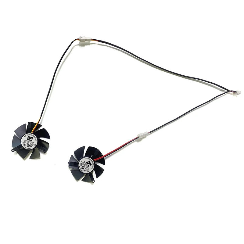 Quạt làm mát 2pin 3pin 45mm cho Gigabyte GTX 1650 GTX1650 D6 OC Thẻ 4G cấu hình thấp 0.19A FS1250-A1053A GPU VGA Video Cooler