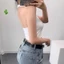 A 16 Áo Croptop Choàng Cổ Nữ Cổ Yếm, Áo Kiểu Cổ Yếm Hở Lưng size dưới 53kg