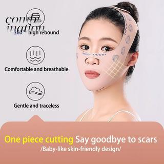 (TFT) Chin Cheek Giảm Béo Băng V Shaper V Line Nâng Mặt nạ Nâng Cơ Mặt Chống Nhăn Dây Đeo Mặt nạ Ngủ Làm Đẹp Sức Khỏe MỚI
