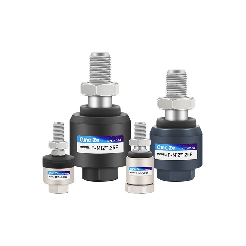 Xi Lanh F Kết Nối JA Xoay Đa Năng Mặt bích Nổi Khớp M4M5M6M8M10M12M16 1.5 1.25 F Mới
