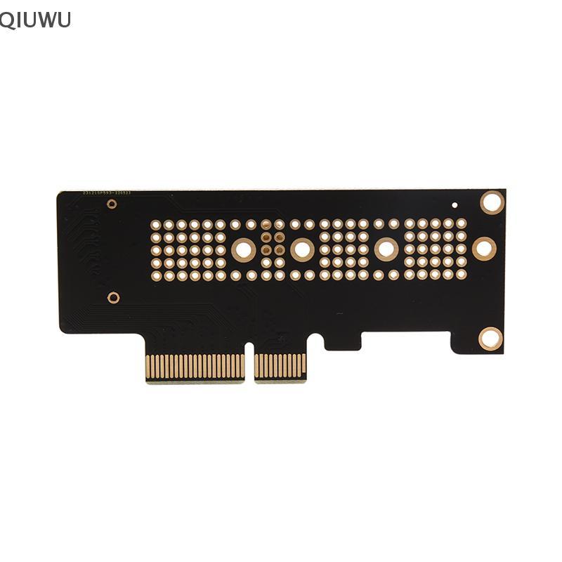 QIUWU NVMe PCIe M 2 NGFF SSD sang thẻ chuyển đổi PCI express x 4 sang M.2 thẻ có áo ngực.
