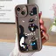 Ốp Lưng Cho OPPO A6 A5X A3 A95 A74 A60 A58 A57 A54 A53 A52 A38 A18 A17 A16 A15 F11 F9 Pro Reno 14 13 12 11 10 7Z 8Z 6Z Chống Rơi Thiên Thần Thiết Kế Mắt Họa Tiết Mèo Dễ Thương JGS318