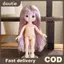 Doutie 1 Búp Bê 16cm Với Biểu Hiện Khác Nhau, Búp Bê BJD 1 / 8 Dễ Thương, 13 Khớp Di Chuyển Được Búp Bê Bé Gái Đồ Chơi VN