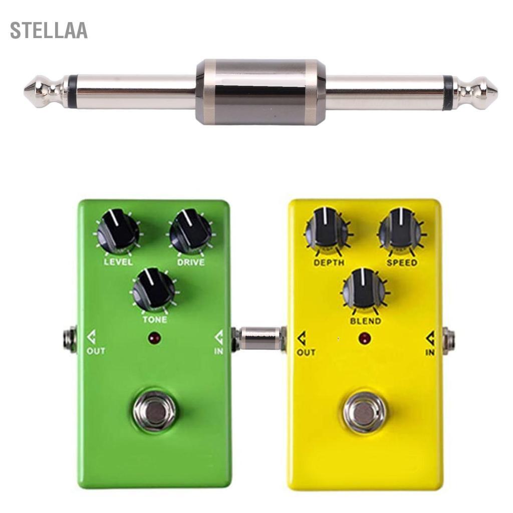 Stellaa Hiệu ứng Thẳng Kết nối Mạnh mẽ Tiếng ồn Giảm tuổi thọ lâu dài Guitar Bàn đạp Bộ ghép nối cho nhạc cụ Sắp xếp