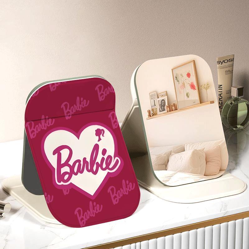 Barbie màu tím đậm Gương Trang Điểm Gập Đa Năng, Phù Hợp Dùng Văn Phòng Du Lịch