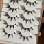 FAVORITEGOODS 5 Đôi / hộp DIY Lashes Extension, Curvature C 9-13MM Lông mi giả lấy cảm hứng từ Anime, Hợp thời trang Dễ dàng đeo Nhẹ Có thể tái sử dụng Lông mi giả