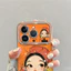 Ốp lưng điện thoại cho cô gái sáng tạo, chống rơi, phù hợp với iPhone 17 16 15 14 13 12 11 Pro Plus XS Max ID6D010