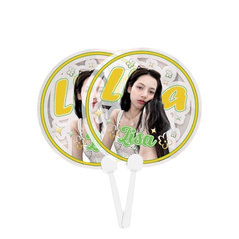Quạt Hỗ Trợ Người Nổi Tiếng blackpink Zhao Lusi (G) I-DLE Park Chae Young lisa Hand Fan 2026.3.25