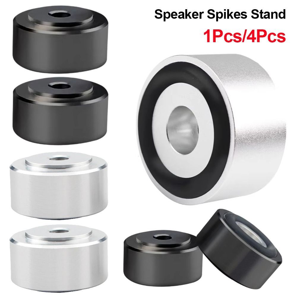 MISUPS 1 / 4 Chân đế loa, Chân đế cách ly bằng hợp kim nhôm, Chân đế khuếch đại HIFI chống sốc bền bỉ cho loa Bộ khuếch đại CD | BigBuy360 - bigbuy360.vn