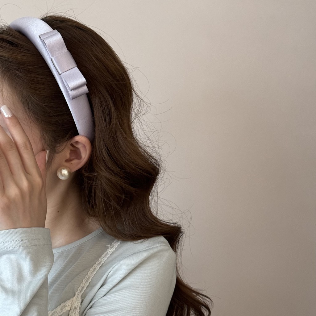 Ngọt Nơ Thắt Nơ Ruy Băng Đầu Nữ Tóc Hoop