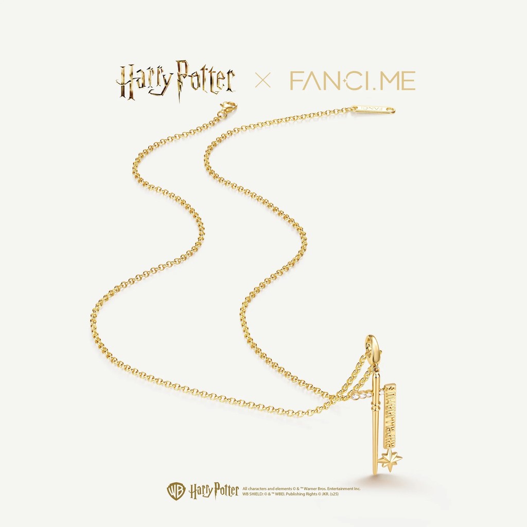 FANCIME x Harry Potter Draco Malfoy Dây chuyền quyến rũ cây đũa phép