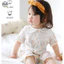 Bộ áo liền quần Cotton ngắn tay mỏng mùa hè cho bé / Váy lớp một mùa hè cho bé gái Bộ đồ ngủ ngắn tay dễ thương / Bộ đồ phong cách công chúa thoáng khí thoải mái