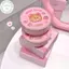 PUSKY - Bột Mềm Và Nhẹ Hình Gấu Dễ Thương, Trang Điểm Tự Nhiên Thích Hợp Cho Mọi Màu Da