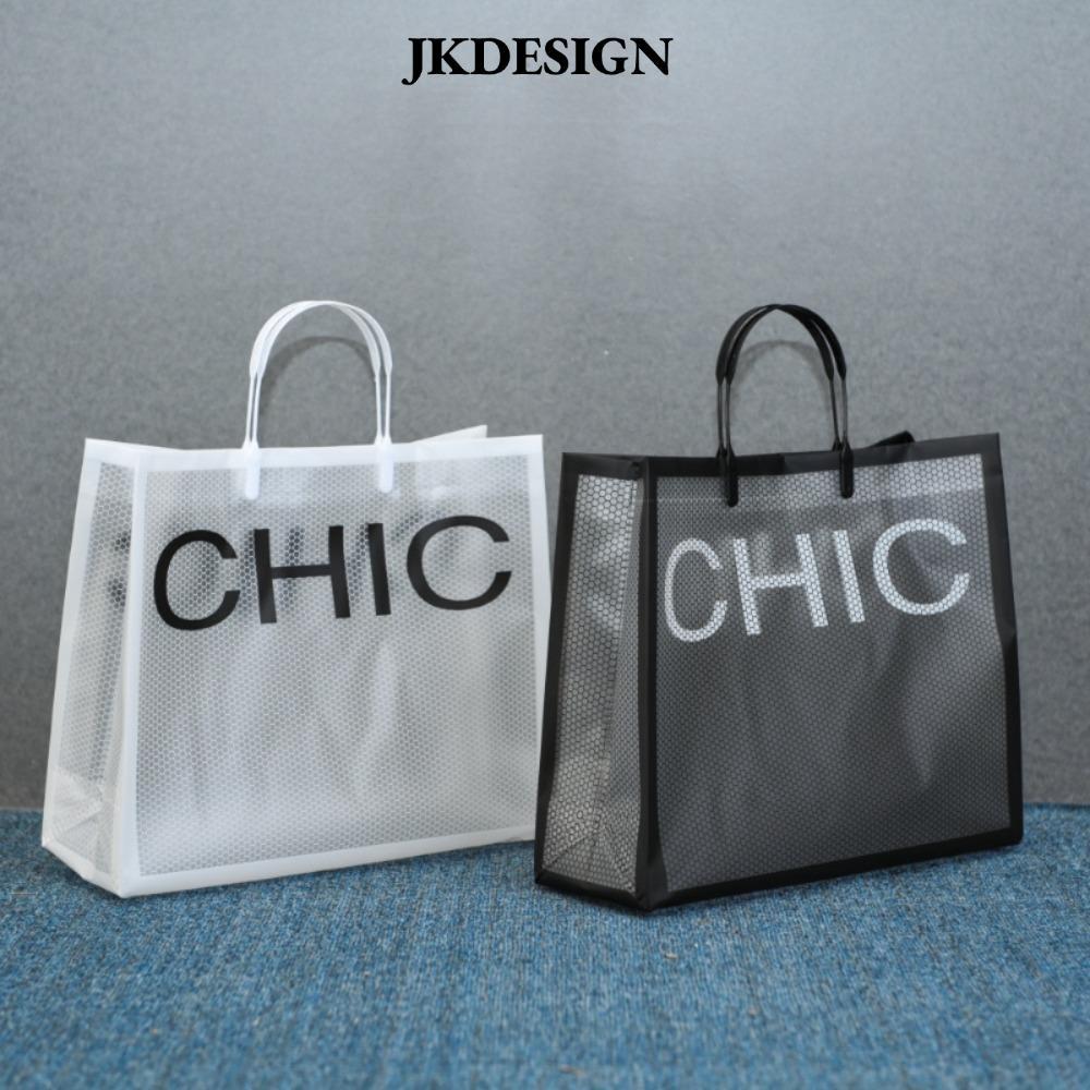 Túi xách JKDESIGN, Túi đeo vai PVC chống thấm nước, Bán chạy Túi đựng đồ bơi trong suốt dung tích lớn ngoài trời