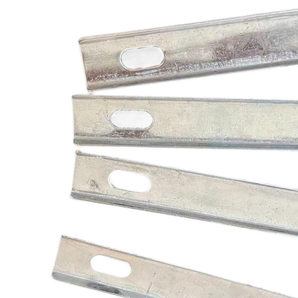 Bộ dụng cụ fix giỏ sau xe đạp bằng sắt và đai ốc, phù hợp với xe đạp đường trường