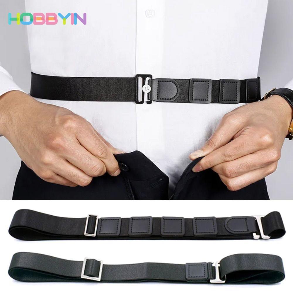 Dây đai giữ áo sơ mi HOBBYIN - Điều Chỉnh Được, Chống Trượt - Phù Hợp Nam Nữ