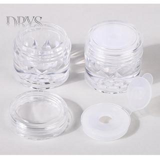(TFT) 2 / 5 Chiếc Lọ Rỗng Có Lưới Rời Hộp Đựng Bột Nắp Trong Suốt Tự Làm Mỹ Phẩm Chai Có Thể Đổ Lại MỚI