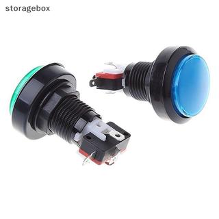 [Hộp lưu trữ] 1 Nút ấn 45mm Nút Arcade Led Micro Switch Bộ công tắc nút nguồn 12V Xanh / Vàng / Đỏ / Trắng / Xanh Đẹp