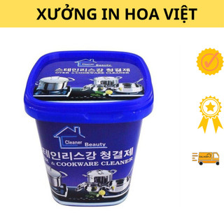 Kem tẩy xoong nồi đa năng Hàn Quốc - Tẩy Cặn Canxi - Vệ Sinh Nhà Tắm - Tẩy Gạch Men - Vệ Sinh Bếp - Làm Sạch Bàn Bếp
