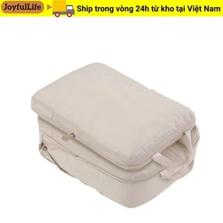 JOYFULLIFE Bảo quản hành lý, Túi nén quần áo đa năng khối lượng nhỏ, Túi du lịch Dacron chống bẩn dung tích lớn