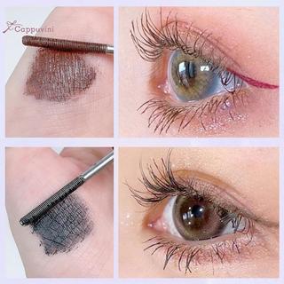 < Chaisi > Kim Loại Sắt Mi Mascara Sợi Lụa Chống Thấm Nước Mascara Đen Dài Uốn Lông Mi Nối Mi Không Tắc Mắt Mỹ Phẩm Trang Điểm