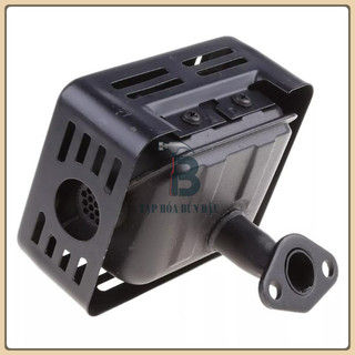 Bô xả giảm thanh cho máy 168F 170F GX160 GX200 340 390 động cơ 5.5Hp 6.5Hp 13Hp