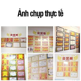 Khung ảnh nam châm trong suốt A4, trang trí bàn làm việc, giữ ảnh chắc chắn, không cần khoan đục
