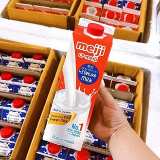 [Sỉ Thùng] Sữa Tươi Thanh Trùng MEIJI ĐỎ & XANH 946Ml Chuân Vị Tươi Ngon Từ Công Nghệ Nhật Bản