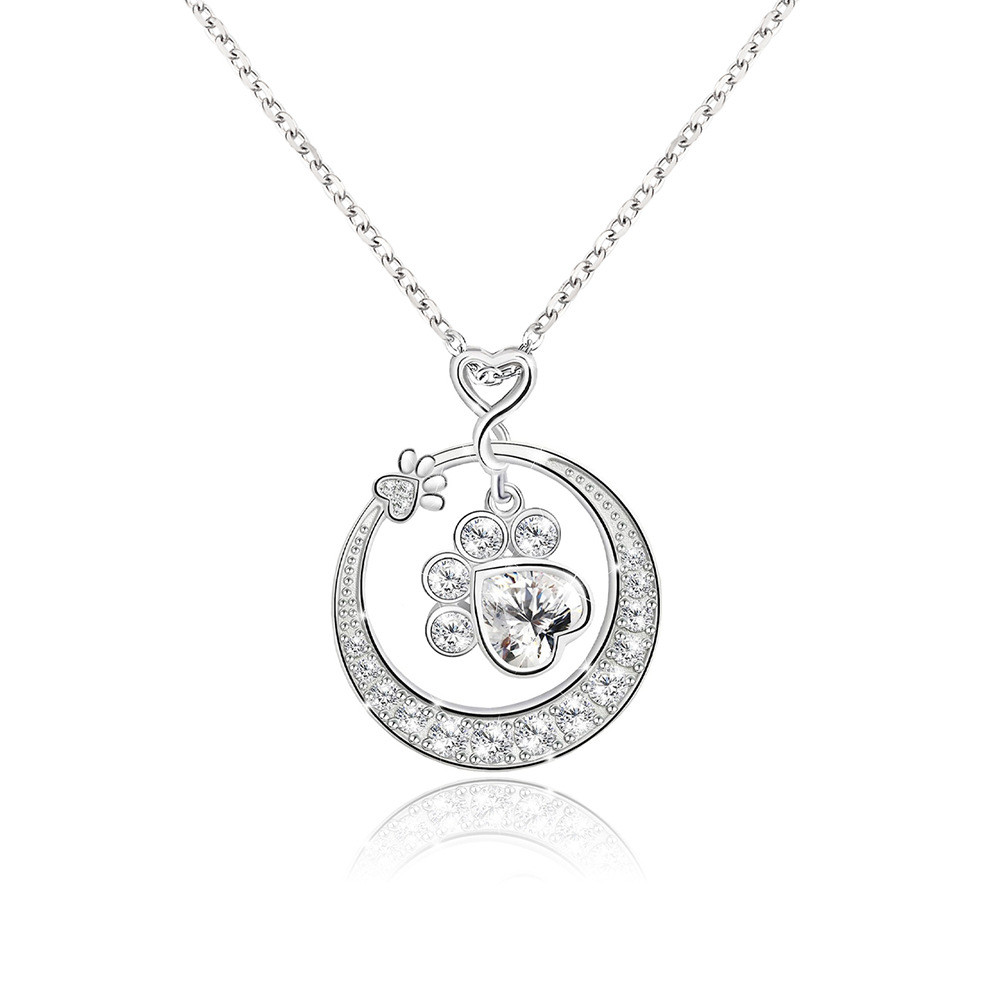 Vòng cổ nữ dễ thương thời trang bạc S925