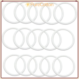 Vòng tròn trắng Pure Cotton 30 chiếc, dùng làm trang trí dreamcatcher và macramé DIY