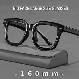 Kính râm unisex gọng dày 160mm cỡ lớn, chống tia cực tím