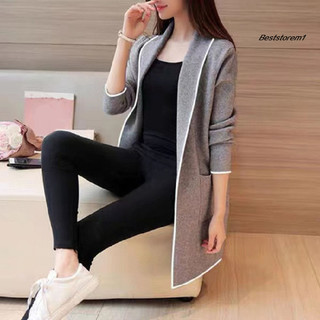Áo khoác nữ mùa thu đông nhẹ, ấm áp, sành điệu với túi và ve áo - Phù hợp tín đồ thời trang