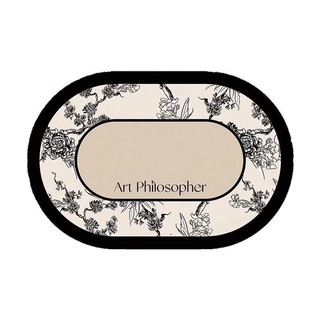 Old Branch Manor Retro Phong Cách Trung Hoa Mới Placemat Chống Thấm Nước Chống Dầu Rửa Không Cách Nhiệt Món Ăn Coaster Phương Tây Placema