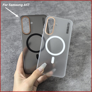 Ốp điện thoại từ tính mờ cho Samsung A57 A37 A56 A55 A54 A53 A52 A36 A35 A34 A33 A32 4G / 5G Vỏ bảo vệ tản nhiệt siêu mỏng Vỏ cứng PC đơn giản
