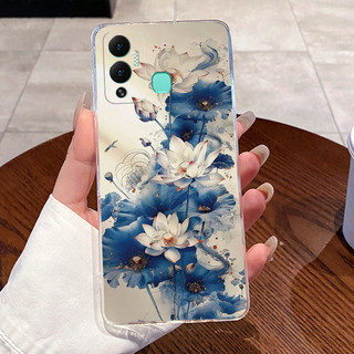 Ốp Cho infinix Hot 12 Play X6816C 12Play X6816 Hot 12i X665B Vỏ Điện Thoại Thẩm Mỹ Sang Trọng Dễ Thương Thoáng Mát Bé Trai Bé Gái Trong Suốt