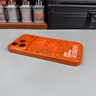 Ốp điện thoại Graffiti BAPE Ape Head Slim Matte Cover cho iPhone Series cho iPhone 17ProMax 17 17Pro 16ProMax 16Pro 16Pro 16 15 15Pro 14 Pro Max Vỏ